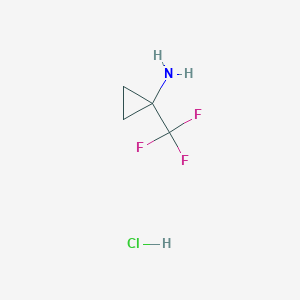 1-(Trifluoromethyl)cyclopropanamine hydrochloride