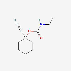 molecular formula C11H17NO2 B564375 1-Ethynylcyclohexyl ethylcarbamate CAS No. 100054-86-2