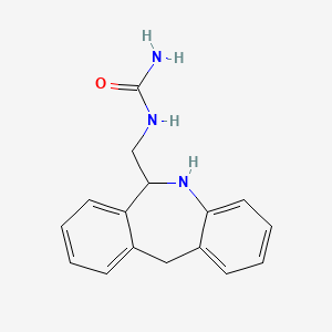molecular formula C16H17N3O B564377 6-Ureidomethyl-5,6-dihydromorphanthridine CAS No. 1076199-50-2