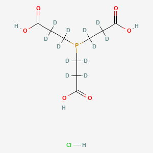 molecular formula C9H16ClO6P B564378 TCEP-d12 Hydrochloride CAS No. 1189959-10-1