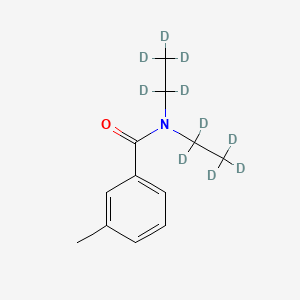 molecular formula C12H17NO B564380 Diethyltoluamide-d10 CAS No. 1215576-01-4