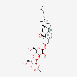 molecular formula C40H64O13 B564405 Dimorphoside B CAS No. 108179-45-9