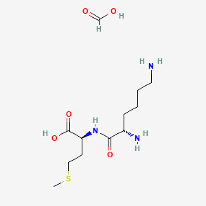 molecular formula C12H25N3O5S B564420 Lys-Met formate salt CAS No. 103404-63-3