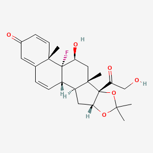 molecular formula C24H29FO6 B564426 6,7-Dehydro Triamcinolone Acetonide CAS No. 1893-84-1