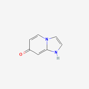 molecular formula C7H6N2O B564439 Imidazo[1,2-a]pyridin-7-ol CAS No. 896139-85-8