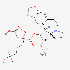 4'-Demethyl Homoharringtonine-13C,d3