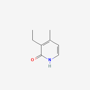 molecular formula C8H11NO B564451 3-Ethyl-4-methylpyridin-2(1H)-one CAS No. 101870-24-0