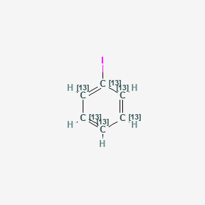 molecular formula C6H5I B564469 碘苯-13C6 CAS No. 104130-35-0