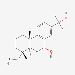 molecular formula C20H30O3 B564470 Abieta-8,11,13-triene-7,15,18-triol CAS No. 337527-10-3