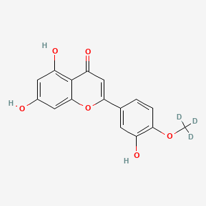 molecular formula C16H12O6 B564487 Diosmetin-d3 CAS No. 1189728-54-8