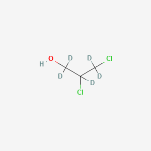 molecular formula C3H6Cl2O B564493 2,3-Dichloro-1-propanol-d5 CAS No. 1189730-34-4