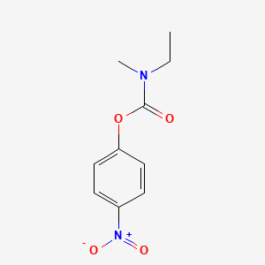 molecular formula C10H12N2O4 B564495 N-Ethyl-N-methyl-O-(4-nitrophenyl)carbamate CAS No. 90870-20-5