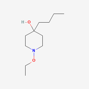 B564496 4-Butyl-1-ethoxy-piperidin-4-ol CAS No. 100535-61-3