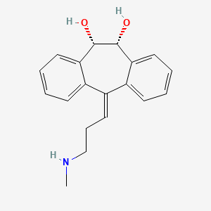 molecular formula C19H21NO2 B564528 cis-10,11-Dihydroxy Nortriptyline CAS No. 1562-52-3