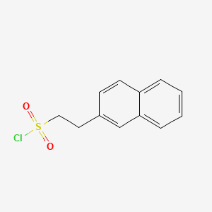molecular formula C12H11ClO2S B564554 2-(2-Naphthyl)ethanesulfonyl chloride CAS No. 104295-83-2