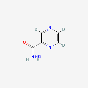Pyrazinamide-15N,d3