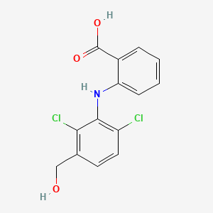 2-[[2,6-Dichloro-3-(hydroxymethyl)phenyl]amino]benzoic acid