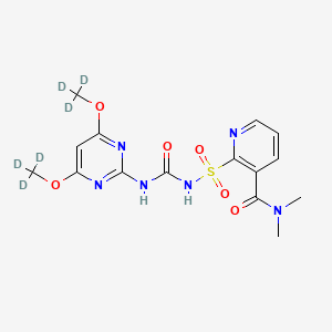 molecular formula C15H18N6O6S B564577 Nicosulfuron-d6 CAS No. 1189419-41-7