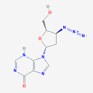 molecular formula C10H11N7O3 B056458 3'-AzddI CAS No. 116597-13-8