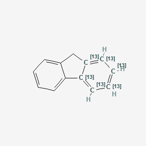 molecular formula C13H10 B564581 Fluorene-13C6 CAS No. 1189497-69-5