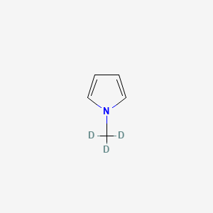 molecular formula C5H7N B564586 N-Methyl pyrrole-d3 CAS No. 20687-13-2