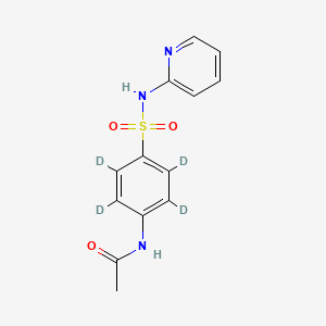 N-Acetyl Sulfapyridine-d4 (Major)