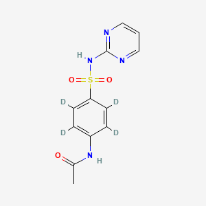 molecular formula C12H12N4O3S B564611 N-Acetyl Sulfadiazine-d4 CAS No. 1219149-66-2