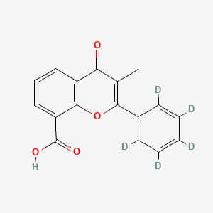 3-Methylflavone-8-carboxylic Acid-d5