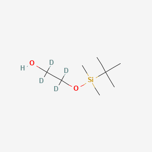 2-tert-Butyldimethylsilyloxyethanol-d4