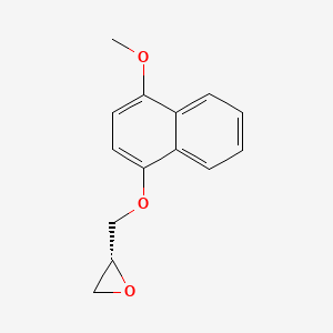 (R)-2-[[(4-Methoxy-1-naphthalenyl)oxy]methyl]oxirane