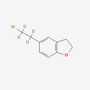 5-(2-Bromoethyl-d4)-2,3-dihydrobenzofuran