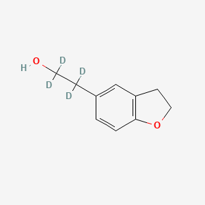 2,3-Dihydro-5-benzofuranethanol-d4