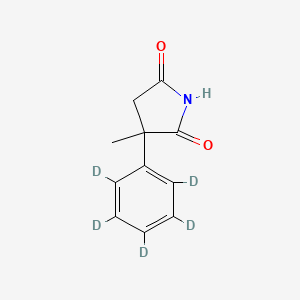 molecular formula C11H11NO2 B564682 Normesuximide-d5 CAS No. 1185130-51-1