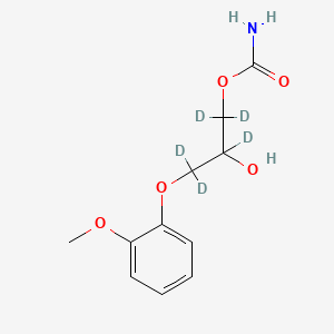 molecular formula C11H15NO5 B564683 Methocarbamol-d5 CAS No. 1189699-70-4