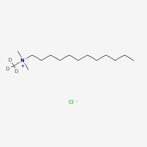 molecular formula C15H34ClN B564699 DTAC-d3 