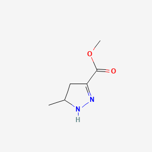 Methyl 5-methyl-4,5-dihydro-1H-pyrazole-3-carboxylate