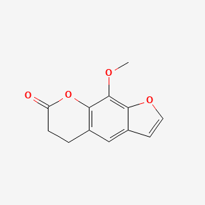 5,6-Dihydro-9-methoxy-7H-furo[3,2-g][1]benzopyran-7-one