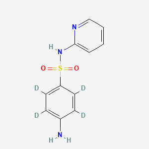 molecular formula C11H11N3O2S B564723 N-Acetyl sulfapyridine-d4 CAS No. 1189863-86-2