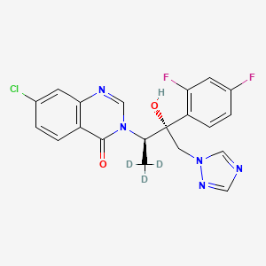 molecular formula C20H16ClF2N5O2 B564738 Albaconazole-d3 