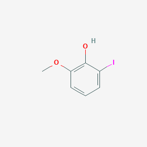 molecular formula C7H7IO2 B056475 2-Iodo-6-methoxyphenol CAS No. 111726-46-6