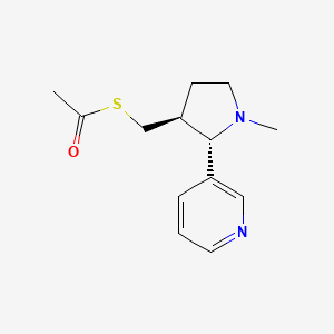 rac-trans 3'-Acetylthiomethyl Nicotine