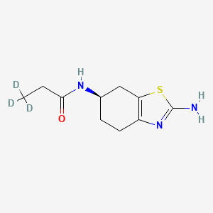 (+)-2-Amino-6-propionamido-d3-tetrahydrobenzothiazole