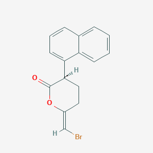 molecular formula C16H13BrO2 B564792 (R)-Bromoenol lactone 