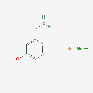 molecular formula C9H11BrMgO B056483 3-Methoxyphenethylmagnesium bromide CAS No. 125159-92-4