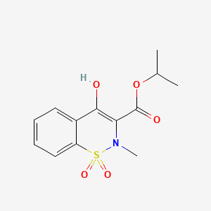 Isopropyl-4-hydroxy-2-methyl-2H-1,2-benzothiazine-3-carboxylate-1,1-dioxide
