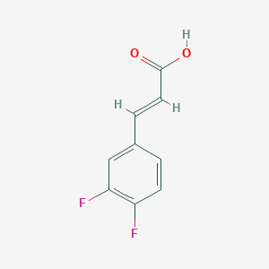molecular formula C9H6F2O2 B056485 trans-3,4-Difluorocinnamic acid CAS No. 112897-97-9