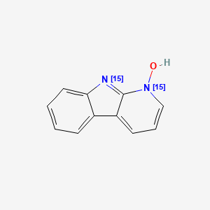 alpha-Carboline-15N2 N-Oxide