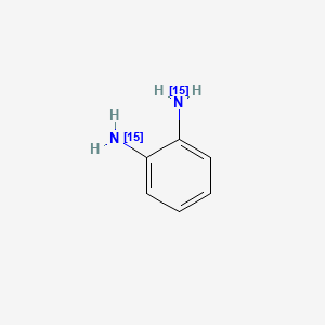molecular formula C6H8N2 B564861 1,2-Benzenediamine-15N2 CAS No. 116006-97-4