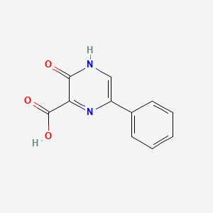 3-Oxo-6-phenyl-3,4-dihydropyrazine-2-carboxylic acid