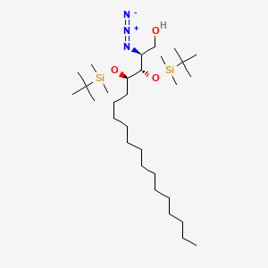 (2S,3S,4R)-2-Azido-3,4-bis[(tert-butyldimethylsilyl)oxy]-1-octadecanol